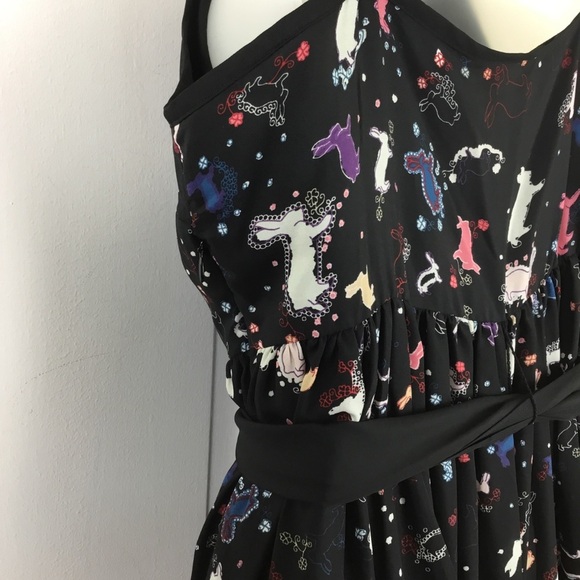 Erin Fetherston Mini Dress Spaghetti Strap Babydoll Y2K EUC - Picture 7 of 9